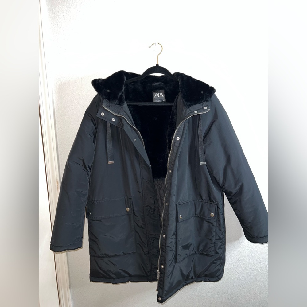 Zara Black coat